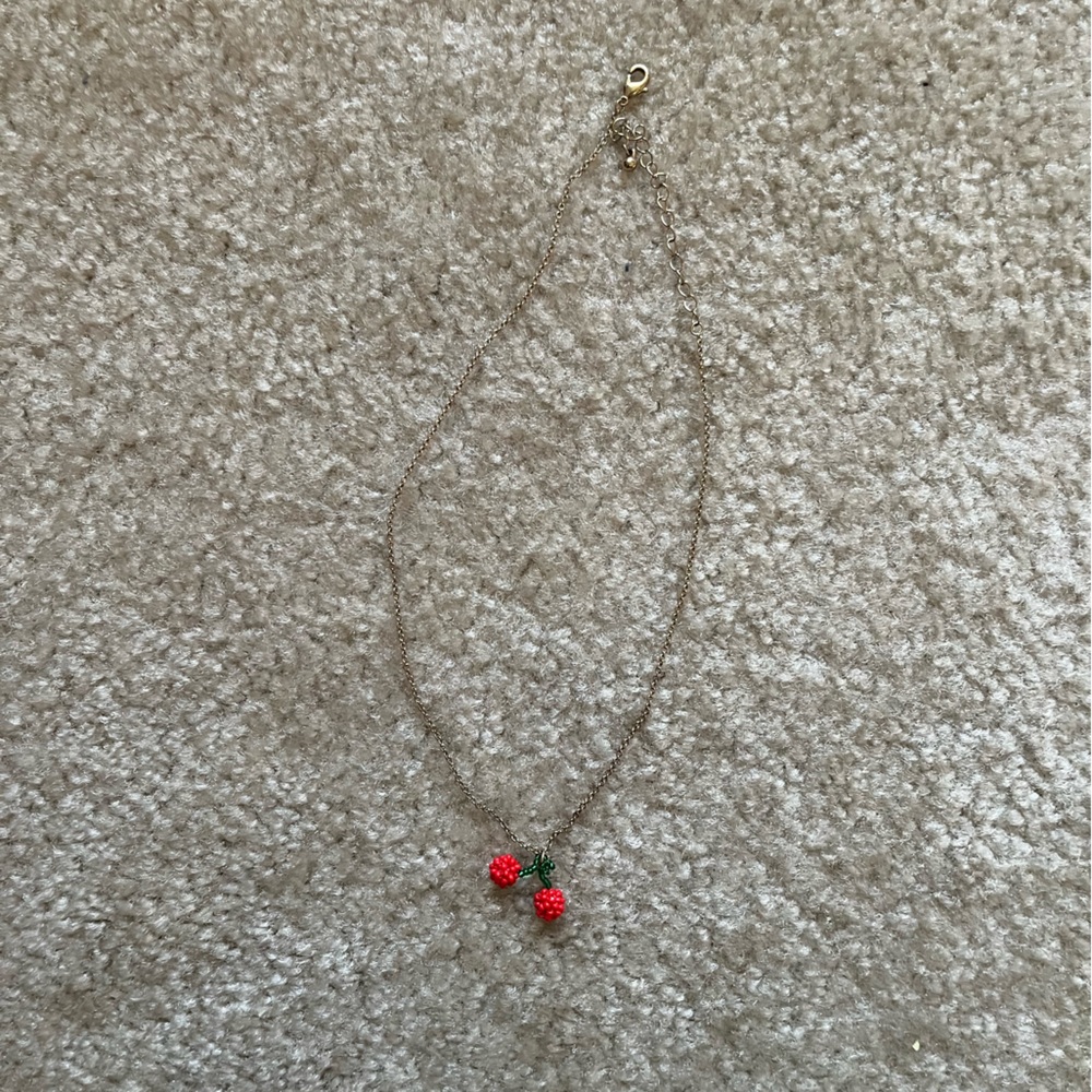 Forever 21 Cherry Necklace